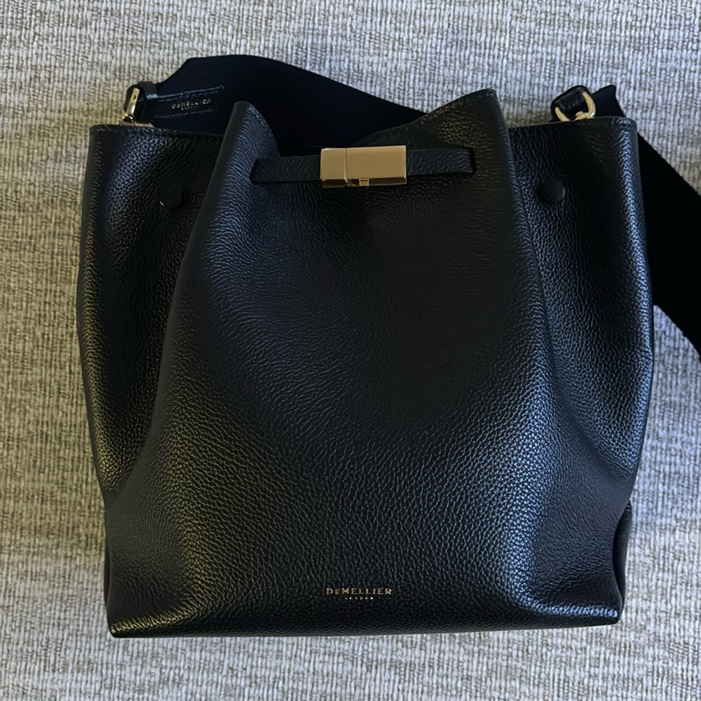 Demellier New York Bucket Bag, Black